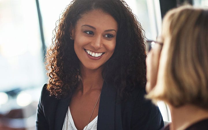 Image of a Smiling Woman